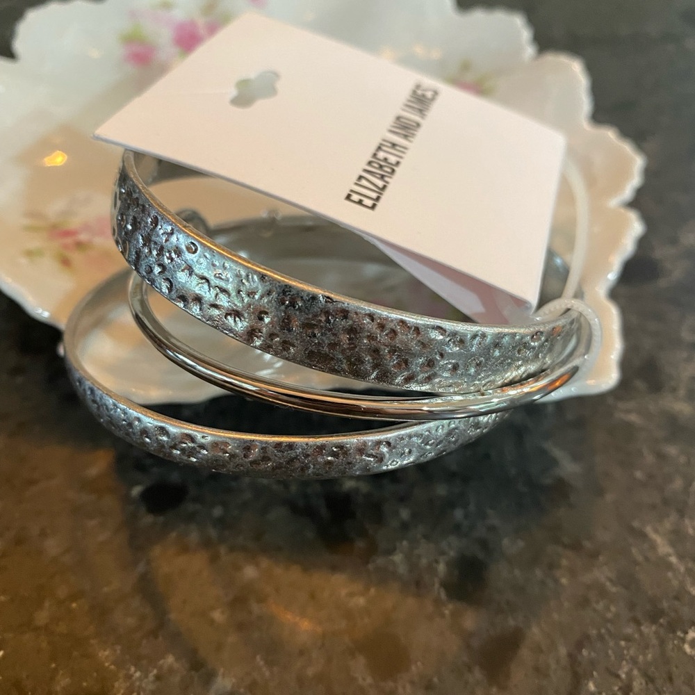 Elizabeth & James bangle set - Picture 2 of 5